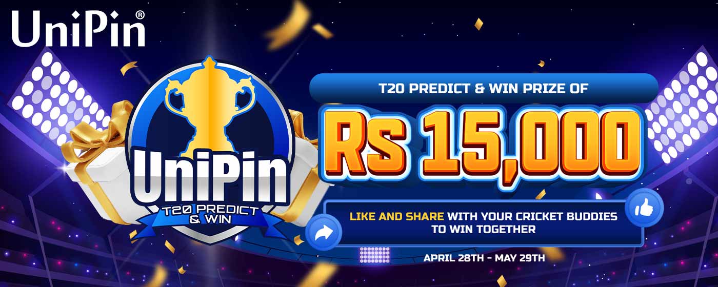 UniPin T20 Predict & Win